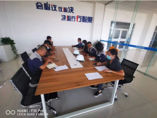 東營華源新能源有限公司開展國慶節(jié)前安全環(huán)保大聯(lián)查